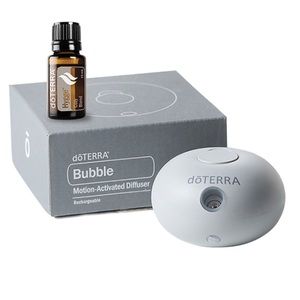 Bubble Motion Activated Diffuser and 15ml Hygge Cozy Blend…New, Unopened